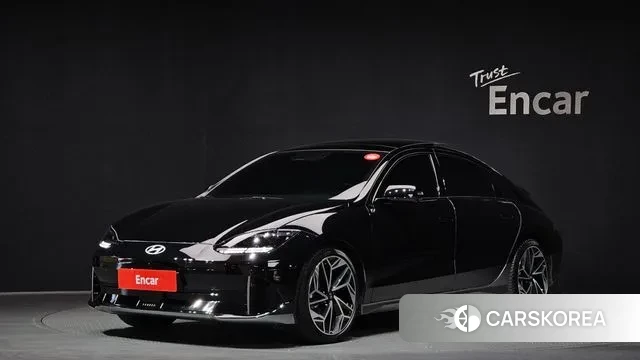 Hyundai Ionic 6 2022 Черный из Кореи