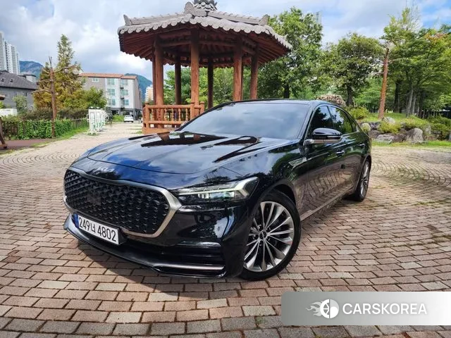 Kia The New K9 2nd generation 2022 Черный из Кореи