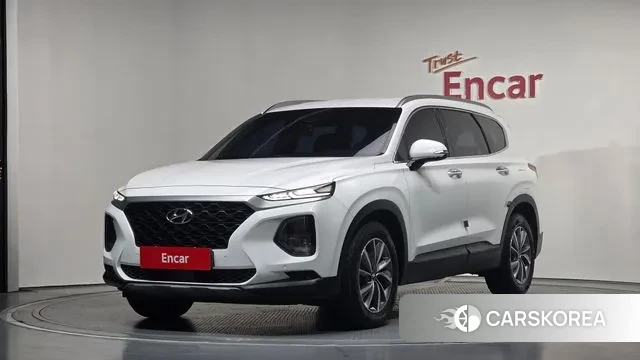 Hyundai Santa Fe TM 2018 Белый из Кореи