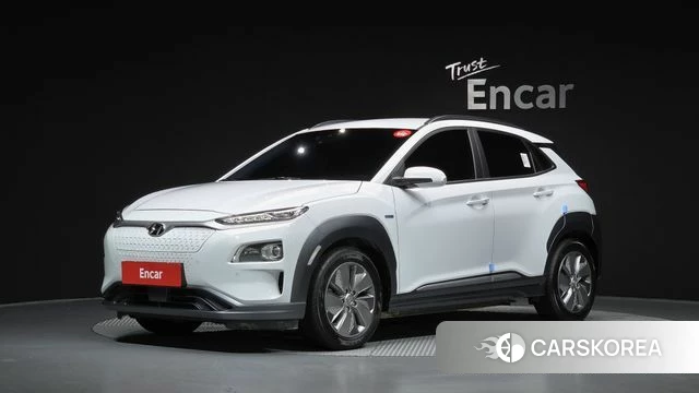 Hyundai Kona Electric 2020 Белый из Кореи