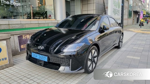 Hyundai Ionic 6 2023 Черный из Кореи
