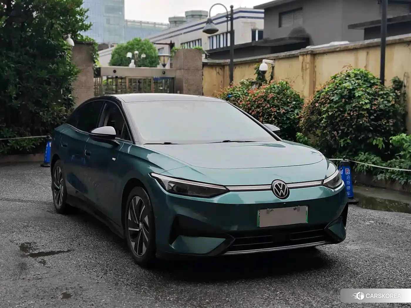Volkswagen ID.7 VIZZION 2024 Зеленый из Китая
