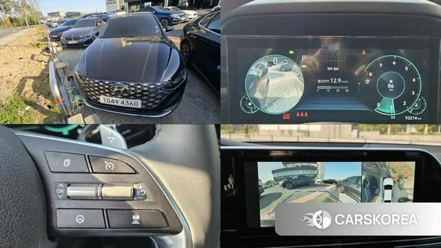 Hyundai The New Grandeur IG 2022 Черный из Кореи