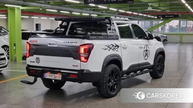 Ssangyong The New Rexton Sport 2022 Белый из Кореи