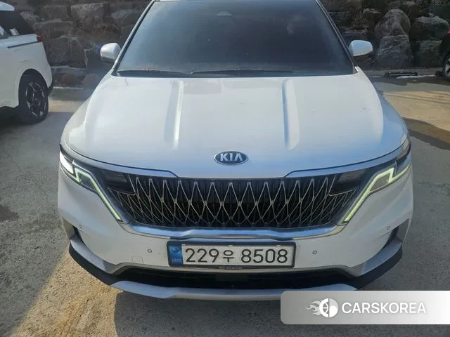 Kia Carnival 4th generation 2020 Белый из Кореи