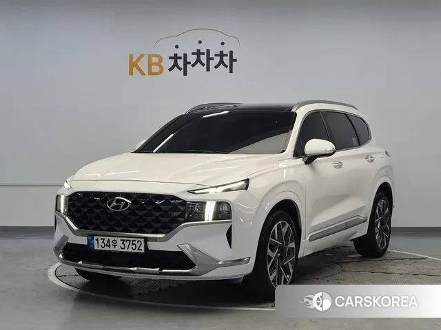 Hyundai The New Santa Fe 2021 Белый из Кореи