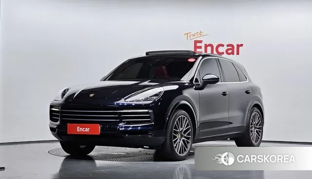 Porsche Cayenne (PO536) 2020 Синий из Кореи