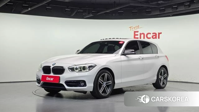 BMW 1 Series (F20) 2019 Белый из Кореи