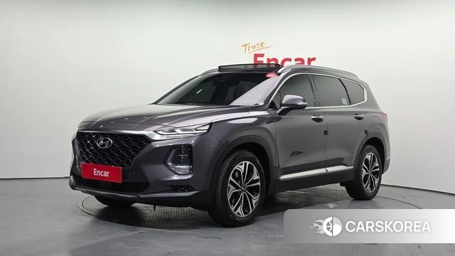 Hyundai Santa Fe TM 2018 Серый из Кореи