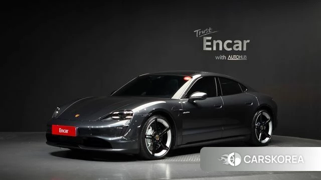 Porsche Taycan 2021 Серый из Кореи