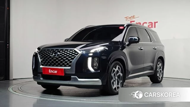 Hyundai Palisade 2021 Синий из Кореи