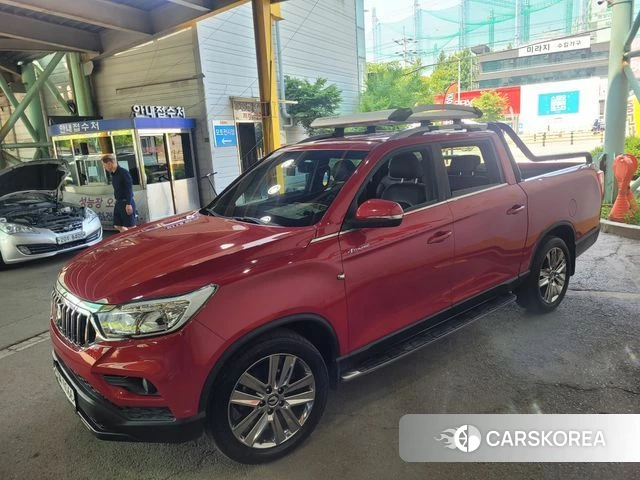 Ssangyong Rexton Sports Cannes 2019 Красный из Кореи