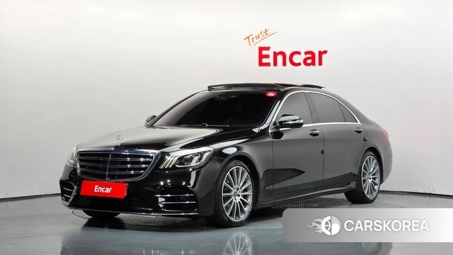 Mercedes-Benz S-Class W222 2018 Черный из Кореи