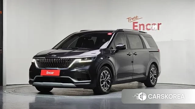 Kia Carnival 4th generation 2020 Серый из Кореи