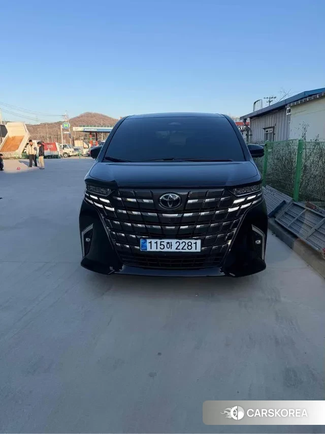 Toyota Alphard 4th Generation 2025 Черный из Кореи