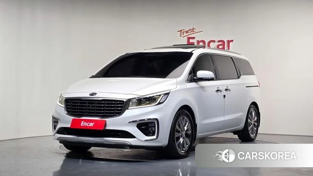 Kia The New Carnival 2019 Белый из Кореи