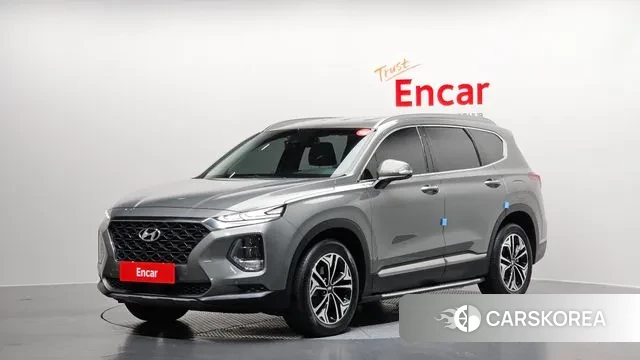 Hyundai Santa Fe TM 2018 Серый из Кореи