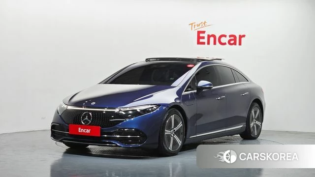 Mercedes-Benz EQS V297 2022 Синий из Кореи