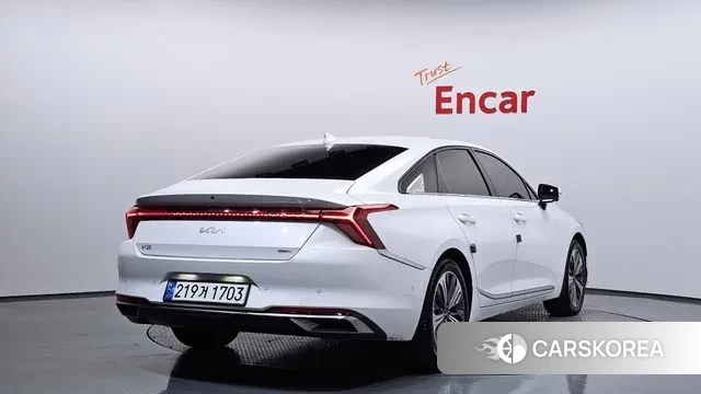 Kia K8 Hybrid 2022 Белый из Кореи