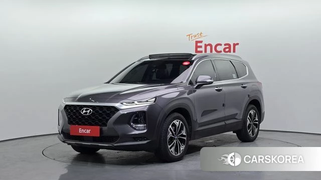 Hyundai Santa Fe TM 2018 Серый из Кореи