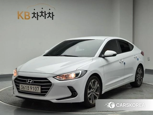 Hyundai Avante AD 2018 Белый из Кореи