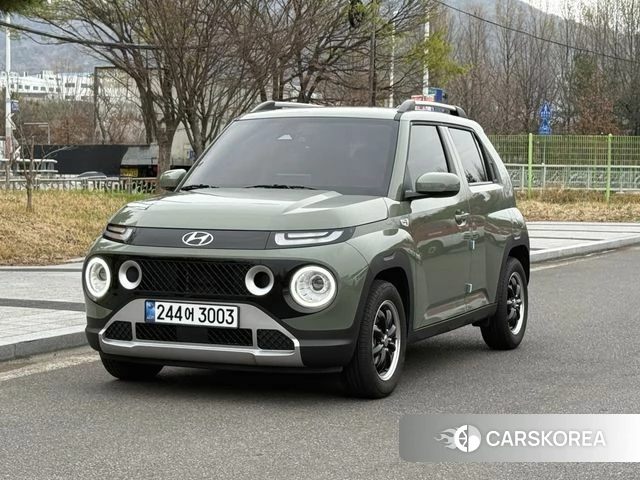 Hyundai Casper 2024 Темно-зеленый из Кореи