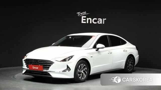 Hyundai Sonata Hybrid (DN8) 2019 Белый из Кореи
