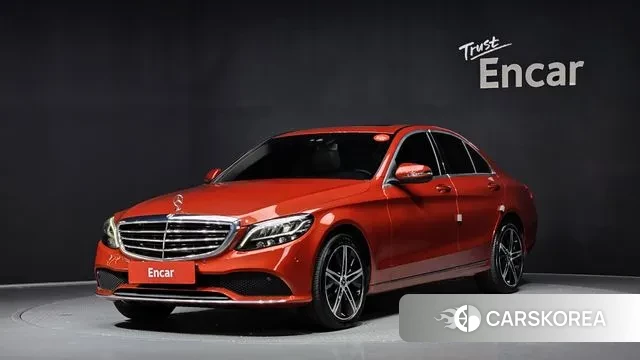 Mercedes-Benz C-Class W205 2019 Красный из Кореи