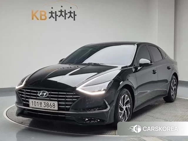 Hyundai Sonata Hybrid (DN8) 2021 Черный из Кореи