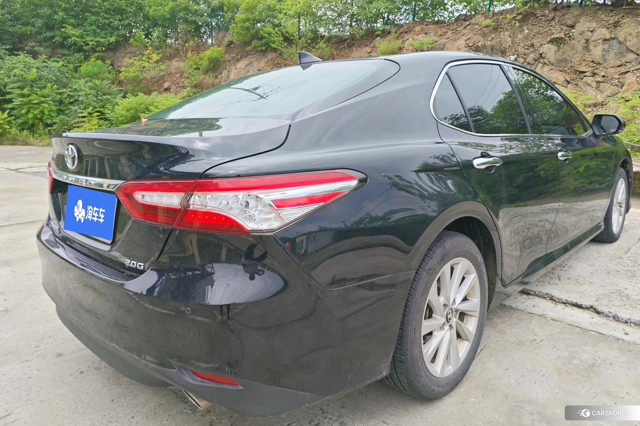Toyota Camry 2021 Черный из Китая