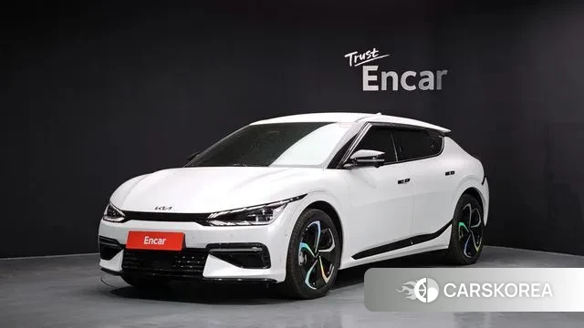 Kia EV6 2023 Белый из Кореи