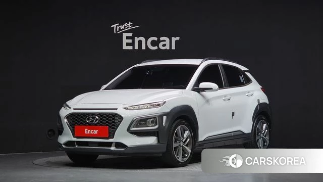 Hyundai Kona 2019 Белый из Кореи