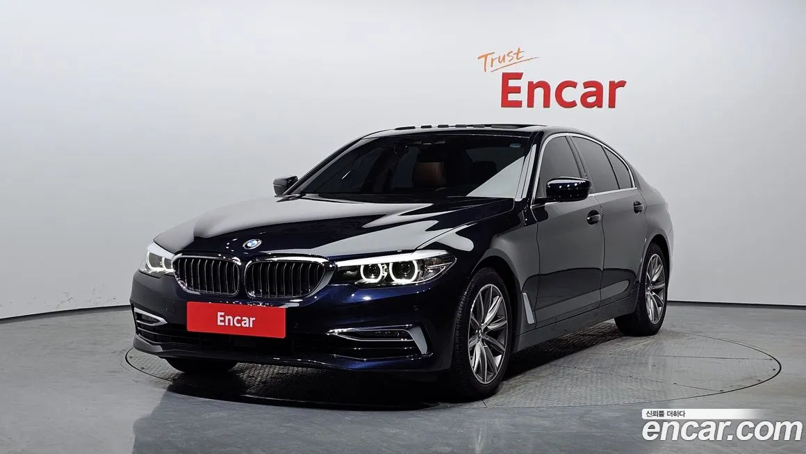 BMW 5 Series (G30) 2019 Синий из Кореи