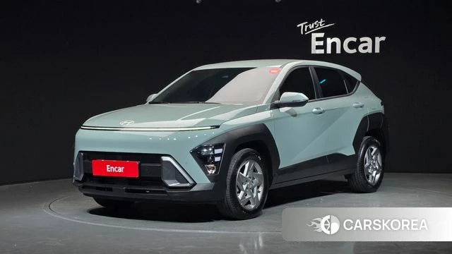 Hyundai Kona (SX2) 2024 Небесно-голубой из Кореи