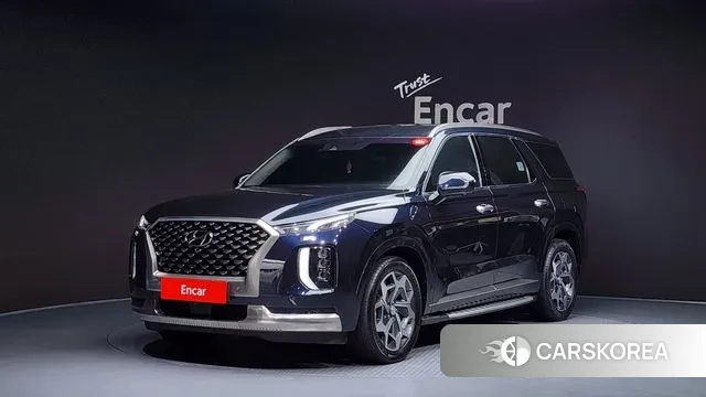 Hyundai Palisade 2021 Синий из Кореи
