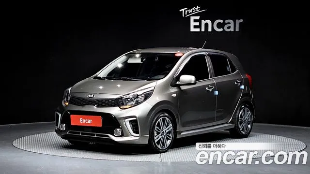 Kia All New Morning (JA) 2018 Серый из Кореи