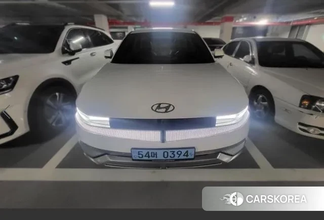 Hyundai Ionic 5 2022 Белый из Кореи