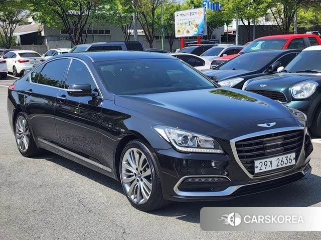 Genesis G80 2018 Черный из Кореи