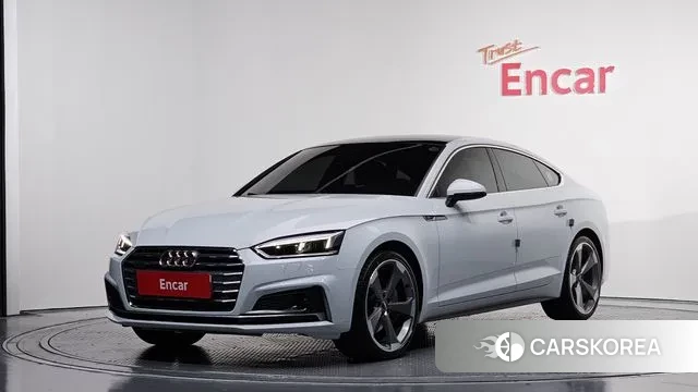 Audi A5 (F5) 2019 Белый из Кореи