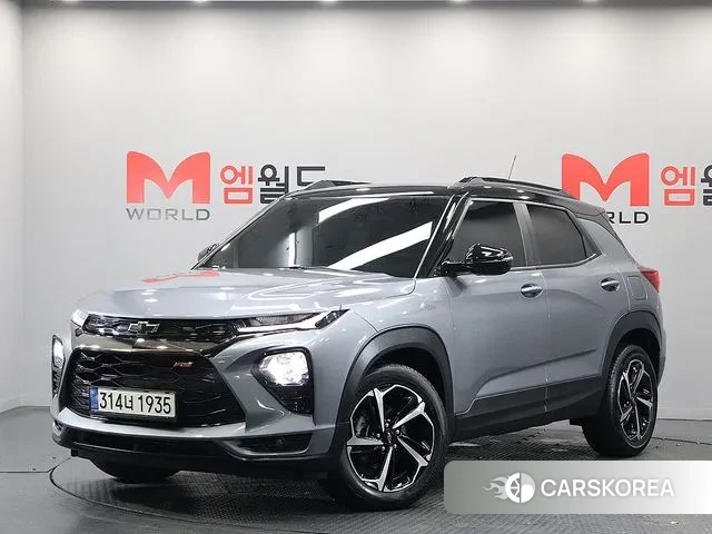 Chevrolet (GM Daewoo) Trailblazer 2021 Серый из Кореи