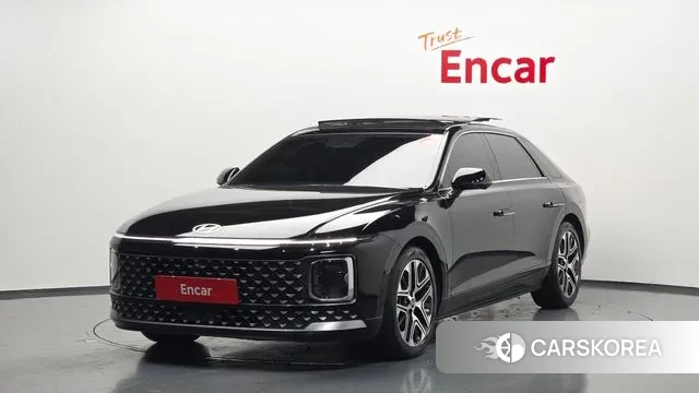 Hyundai Grandeur (GN7) 2023 Черный из Кореи