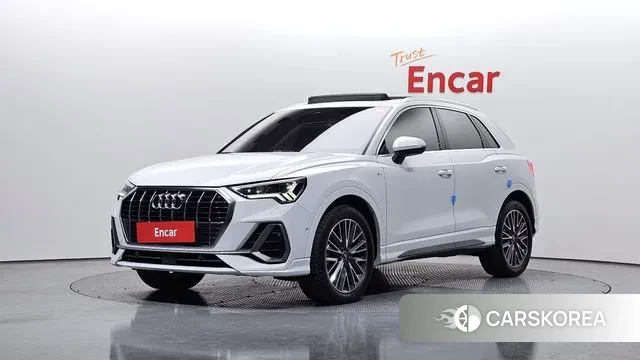 Audi Q3 (F3) 2022 Белый из Кореи