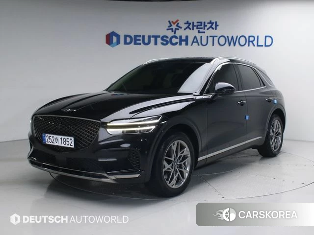 Genesis GV70 2021 Черный из Кореи