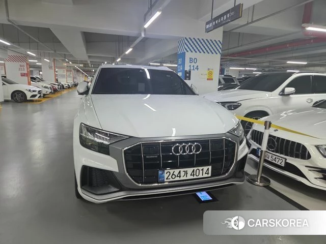 Audi Q8 (4M) 2020 Белый из Кореи