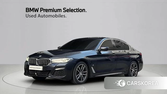 BMW 5 Series (G30) 2023 Черный из Кореи