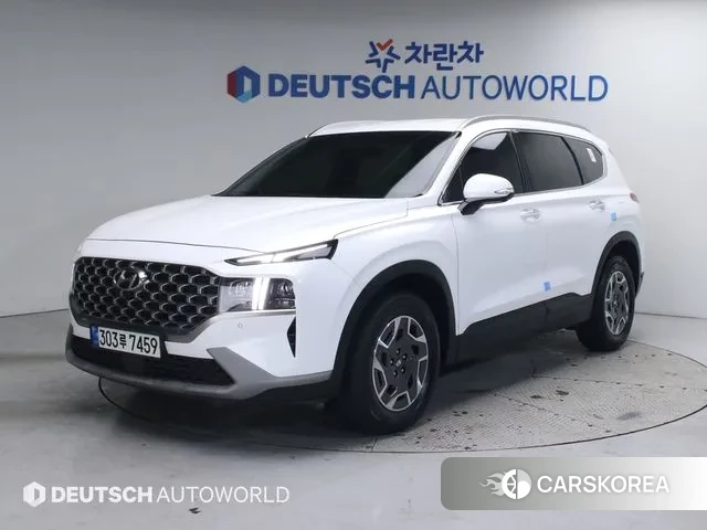 Hyundai The New Santa Fe 2022 Белый из Кореи