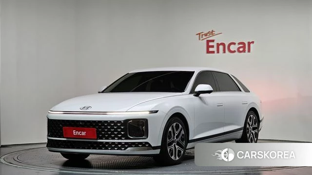 Hyundai Grandeur Hybrid (GN7) 2023 Белый из Кореи