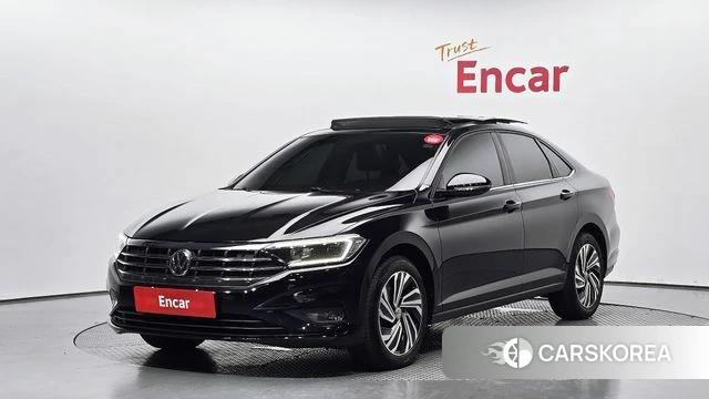Volkswagen 7th Generation of Jetta 2020 Черный из Кореи
