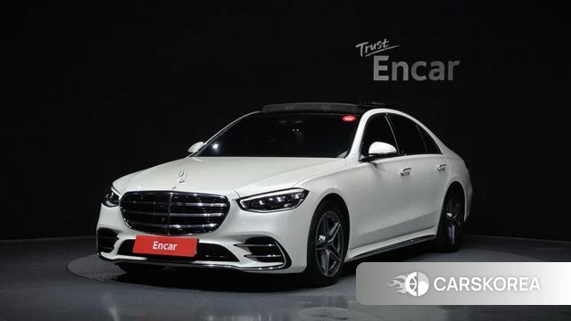 Mercedes-Benz S-Class W223 2022 Белый из Кореи