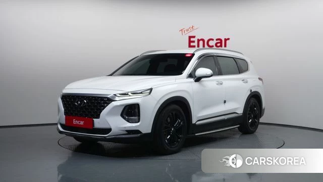 Hyundai Santa Fe TM 2019 Белый из Кореи